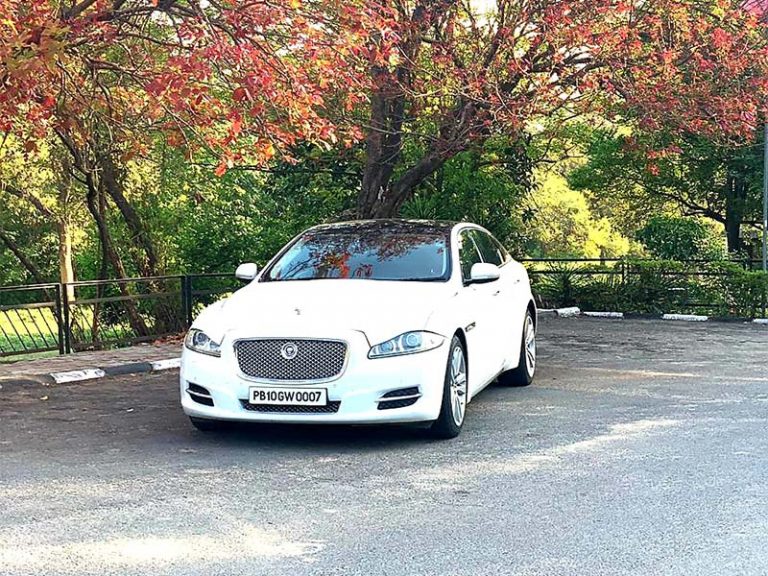 Jaguar XJ L Rental | Jaguar XJ L for rent in Punjab and Haryana